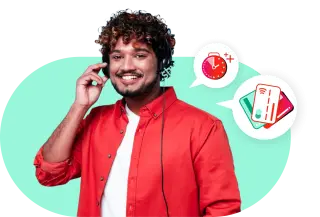 man on headset