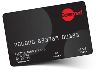 Edenred Black Fuel Card From Right Fuel Card