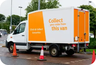 sainsburys delivery van
