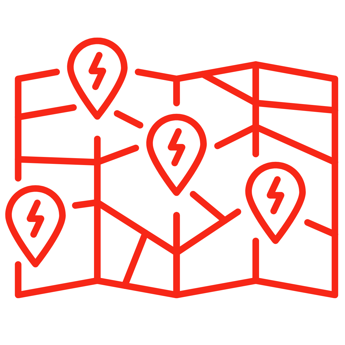 Map network icon