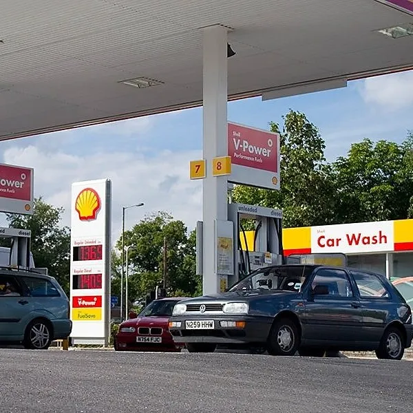 Shell petrol station