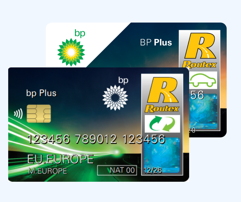 two bp fuel cards